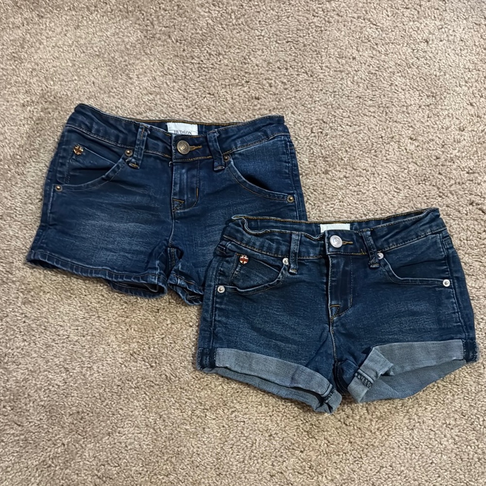 Girls size 8 Hudson Jeans Denim Shorts